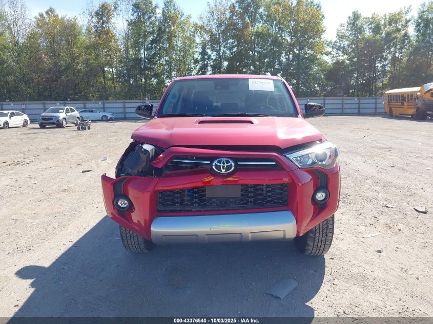 2024 Toyota 4Runner Trd Off Road VIN: JTEPU5JR4R6271372 Lot: 43376540