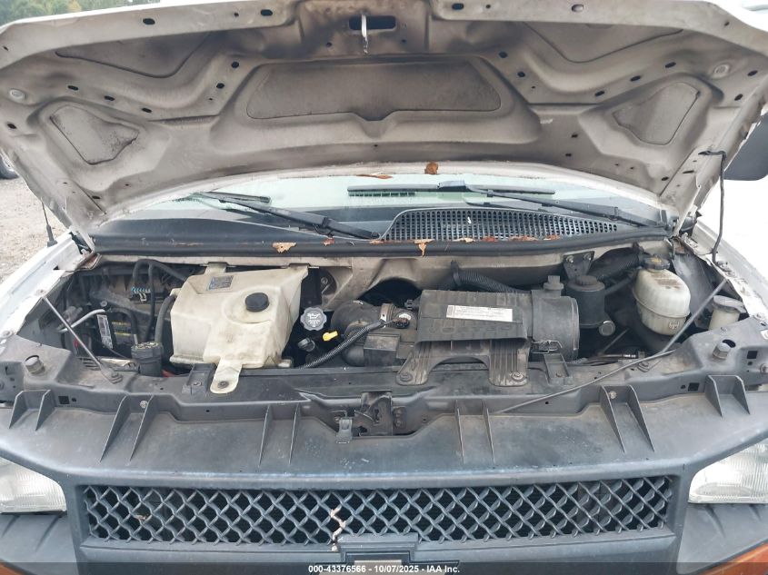 2007 Chevrolet Express Work Van VIN: 1GCGG25V071209611 Lot: 43376566