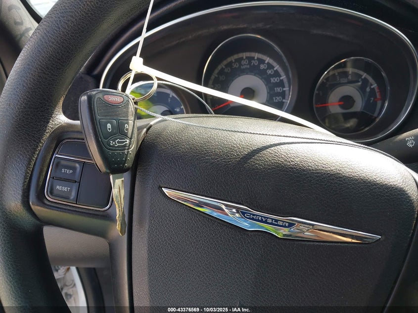 2013 Chrysler 200 Lx VIN: 1C3CCBAB1DN671688 Lot: 43376569