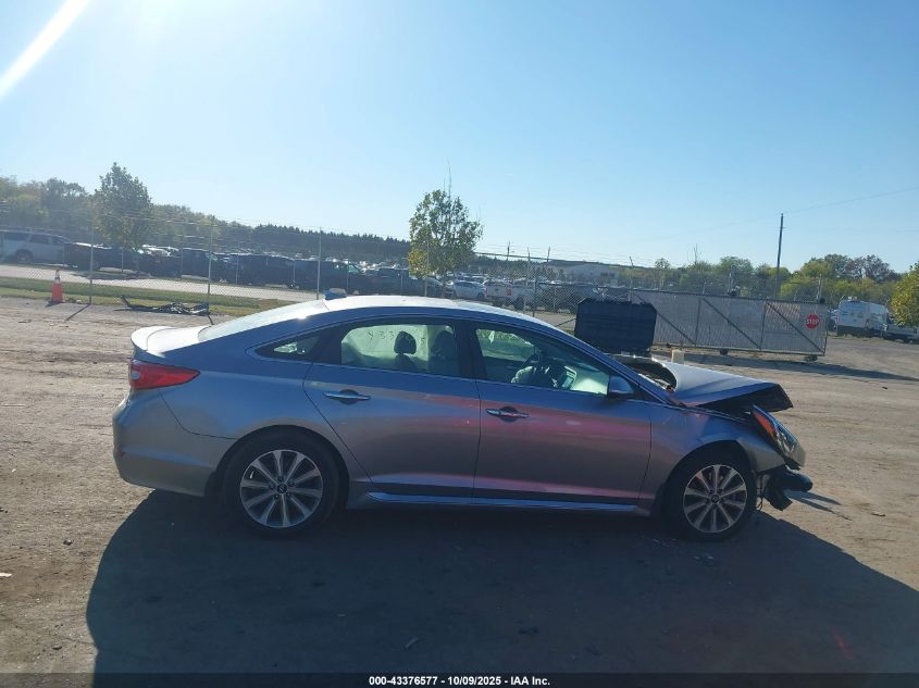 2017 Hyundai Sonata Limited VIN: 5NPE34AF2HH596024 Lot: 43376577