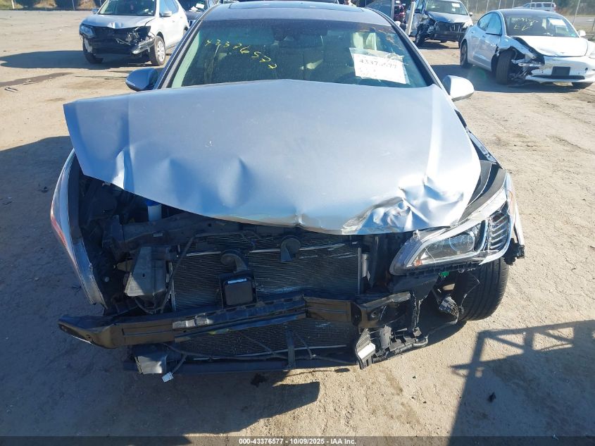 2017 Hyundai Sonata Limited VIN: 5NPE34AF2HH596024 Lot: 43376577