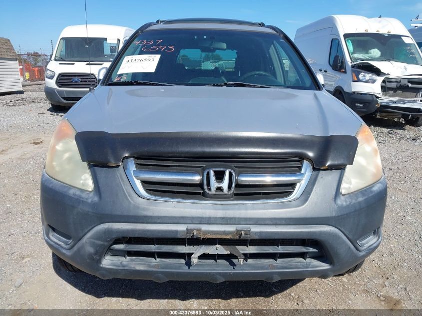 2002 Honda Cr-V Ex VIN: JHLRD78872C027604 Lot: 43376593