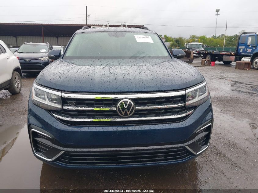 2021 Volkswagen Atlas 3.6L V6 Se W/Technology R-Line VIN: 1V2NR2CA9MC603219 Lot: 43376594