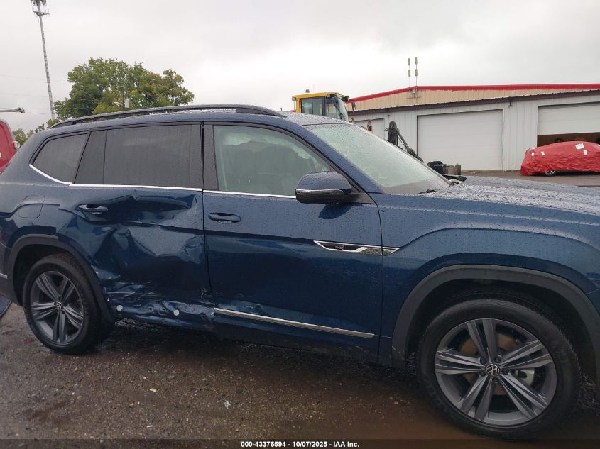 2021 Volkswagen Atlas 3.6L V6 Se W/Technology R-Line VIN: 1V2NR2CA9MC603219 Lot: 43376594