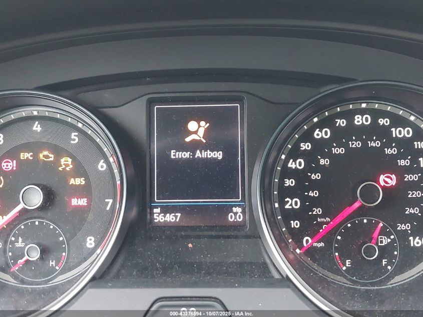 2021 Volkswagen Atlas 3.6L V6 Se W/Technology R-Line VIN: 1V2NR2CA9MC603219 Lot: 43376594