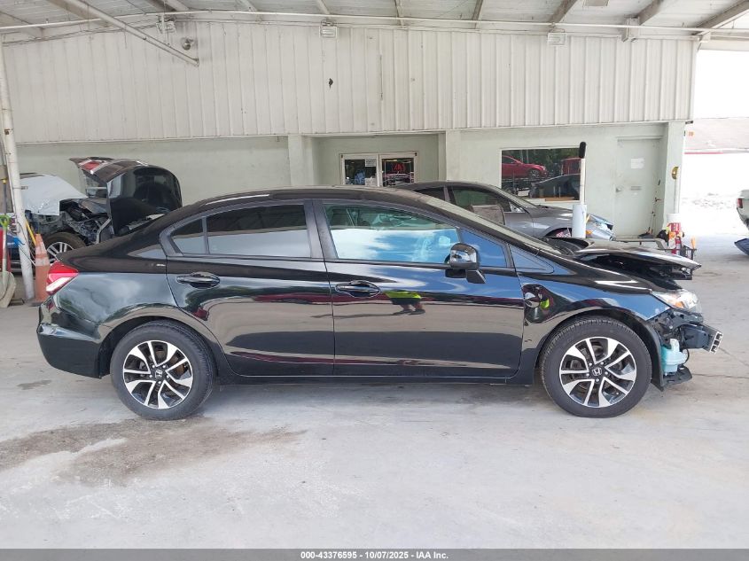 2013 Honda Civic Ex VIN: 19XFB2F82DE052031 Lot: 43376595