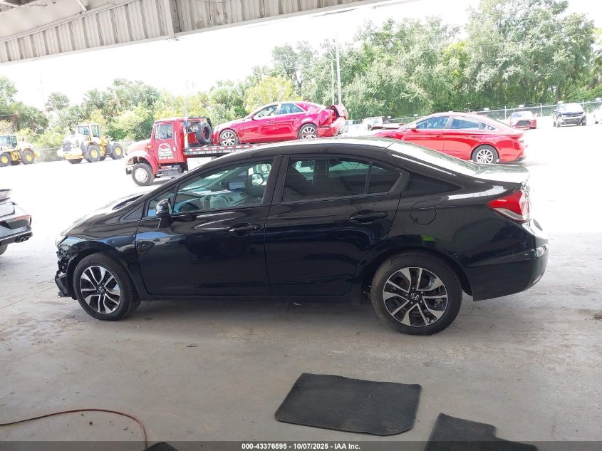 2013 Honda Civic Ex VIN: 19XFB2F82DE052031 Lot: 43376595