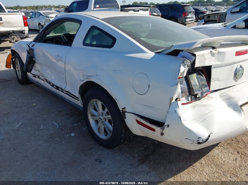 2006 Ford Mustang V6 VIN: 1ZVFT80NX65200615 Lot: 43376615