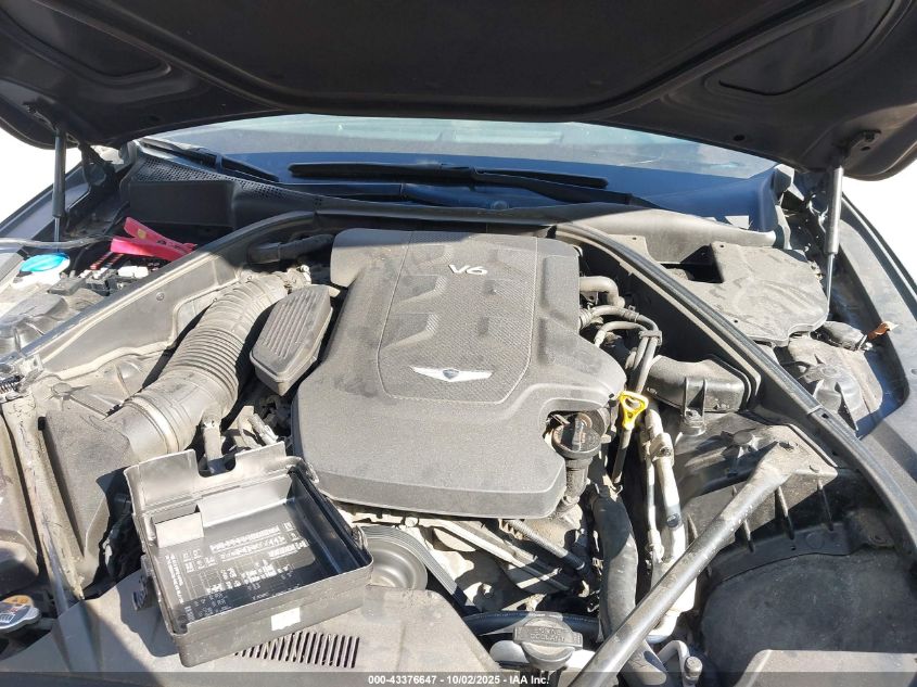 2017 Genesis G80 3.8 VIN: KMHGN4JE6HU172406 Lot: 43376647