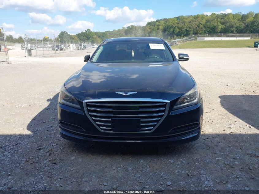 2017 Genesis G80 3.8 VIN: KMHGN4JE6HU172406 Lot: 43376647