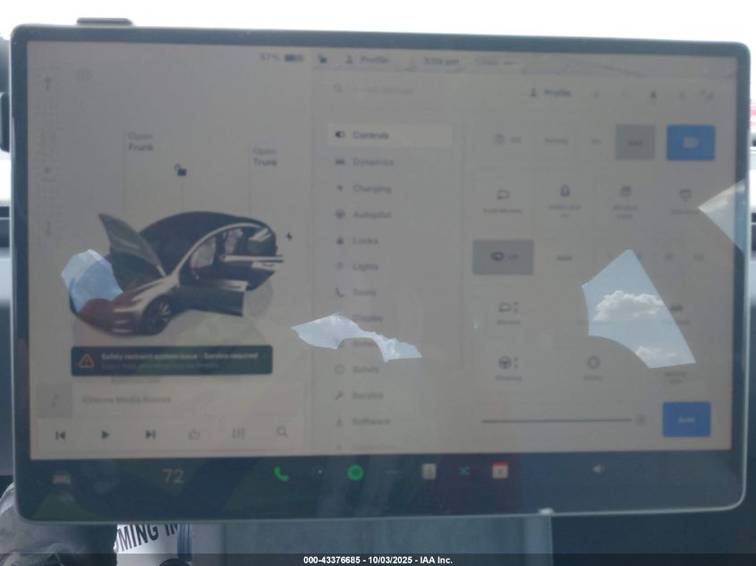 2024 Tesla Model 3 Long Range Dual Motor All-Wheel Drive/Rear-Wheel Drive VIN: 5YJ3E1EA1RF795502 Lot: 43376685