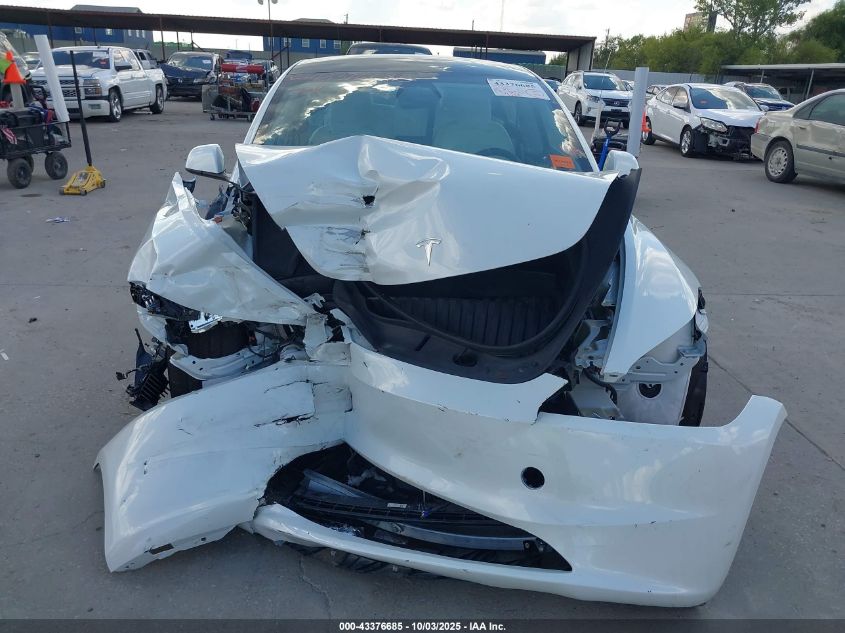 2024 Tesla Model 3 Long Range Dual Motor All-Wheel Drive/Rear-Wheel Drive VIN: 5YJ3E1EA1RF795502 Lot: 43376685