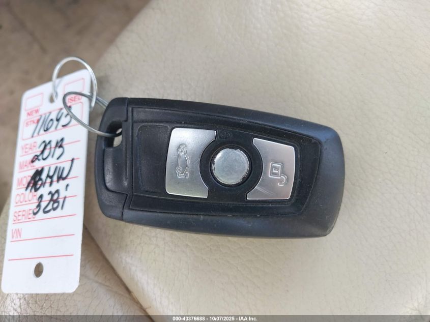 2013 BMW 328I xDrive VIN: WBA3B5G56DNS01946 Lot: 43376688