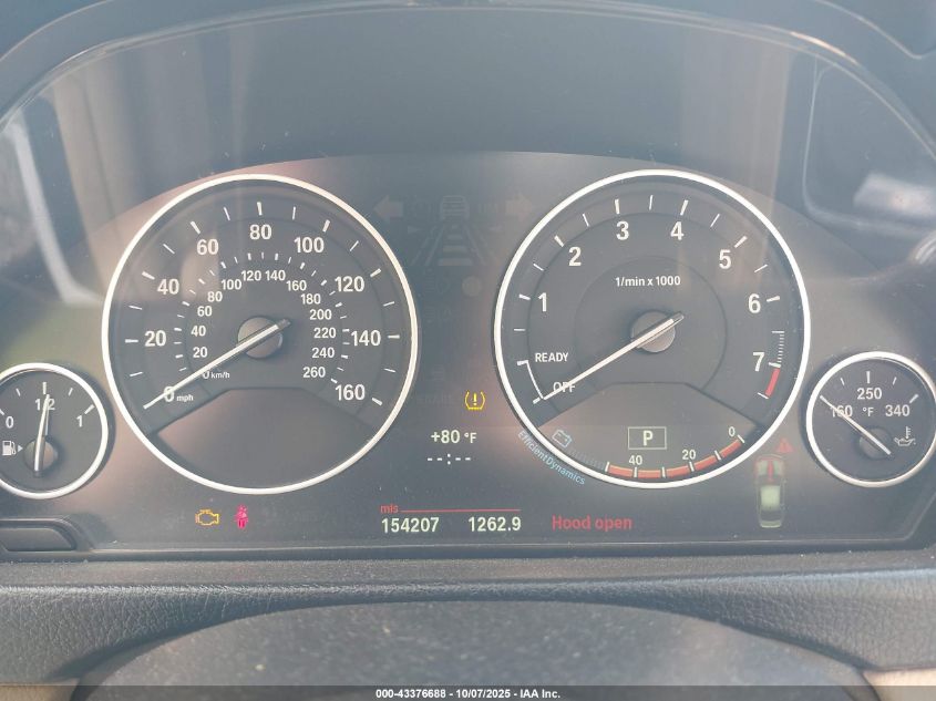 2013 BMW 328I xDrive VIN: WBA3B5G56DNS01946 Lot: 43376688