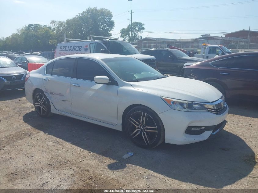 2017 Honda Accord Sport Se VIN: 1HGCR2F15HA226864 Lot: 43376690