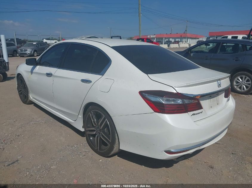 2017 Honda Accord Sport Se VIN: 1HGCR2F15HA226864 Lot: 43376690