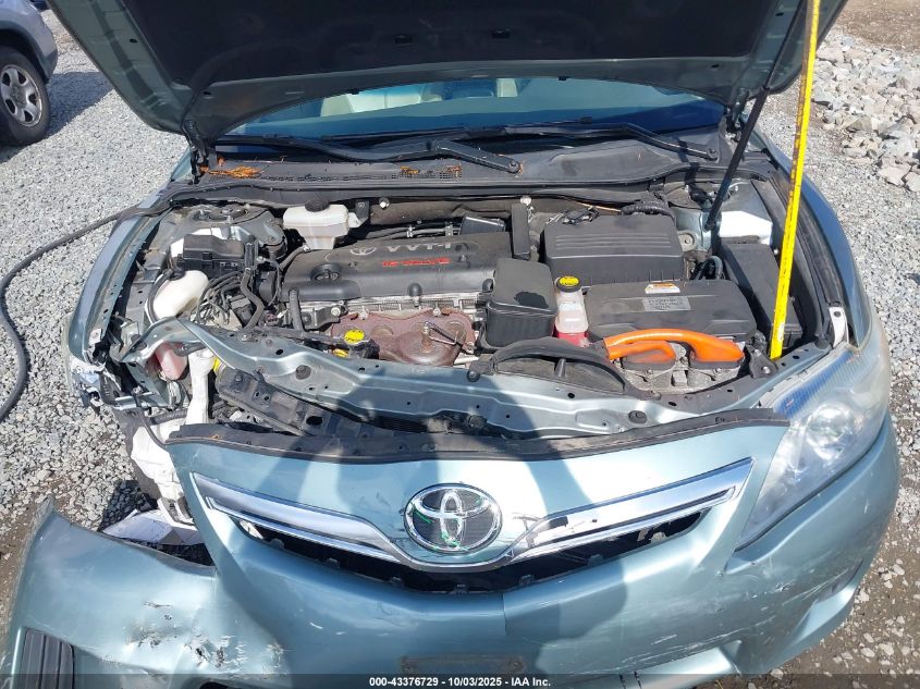 2011 Toyota Camry Hybrid VIN: 4T1BB3EK1BU135218 Lot: 43376729