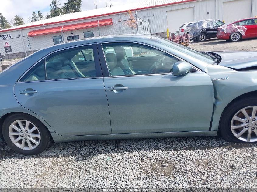 2011 Toyota Camry Hybrid VIN: 4T1BB3EK1BU135218 Lot: 43376729