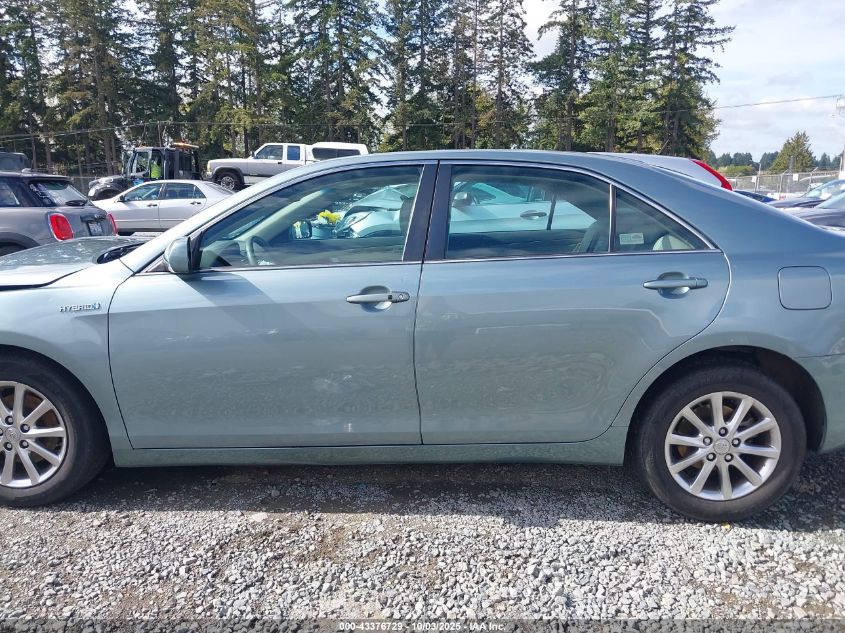 2011 Toyota Camry Hybrid VIN: 4T1BB3EK1BU135218 Lot: 43376729