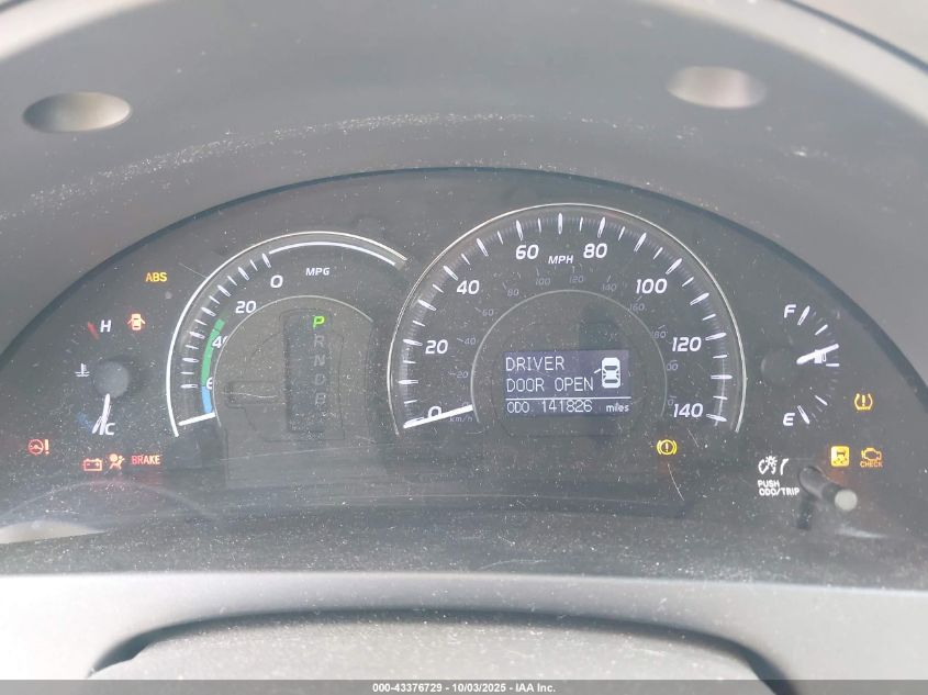 2011 Toyota Camry Hybrid VIN: 4T1BB3EK1BU135218 Lot: 43376729