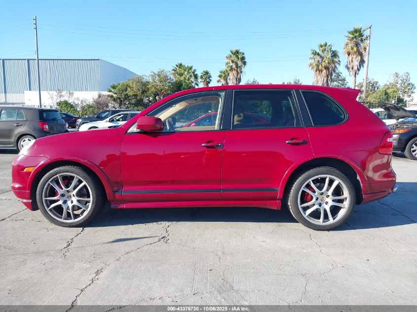 2009 Porsche Cayenne Gts VIN: WP1AD29P39LA63561 Lot: 43376730