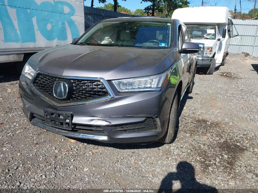 2018 Acura Mdx VIN: 5J8YD4H34JL023554 Lot: 43376768