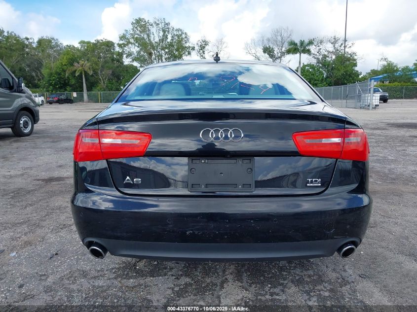 2014 Audi A6 3.0 Tdi Premium Plus VIN: WAUFMAFC1EN109001 Lot: 43376770