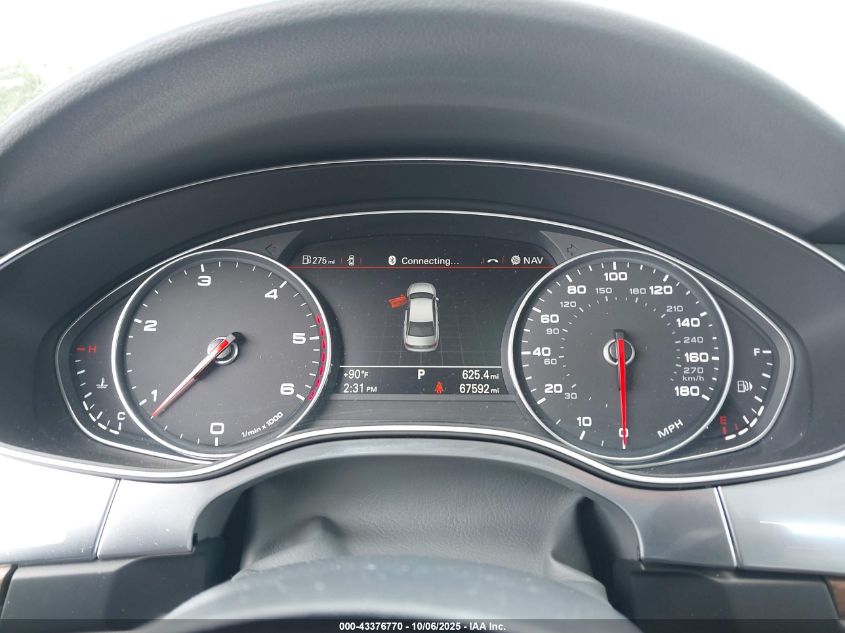 2014 Audi A6 3.0 Tdi Premium Plus VIN: WAUFMAFC1EN109001 Lot: 43376770