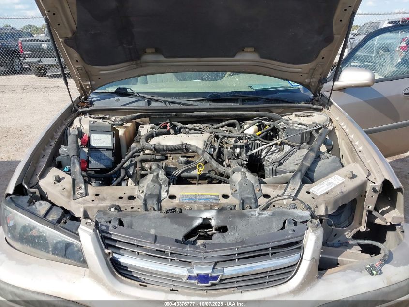 2003 Chevrolet Impala VIN: 2G1WF52E539442872 Lot: 43376777