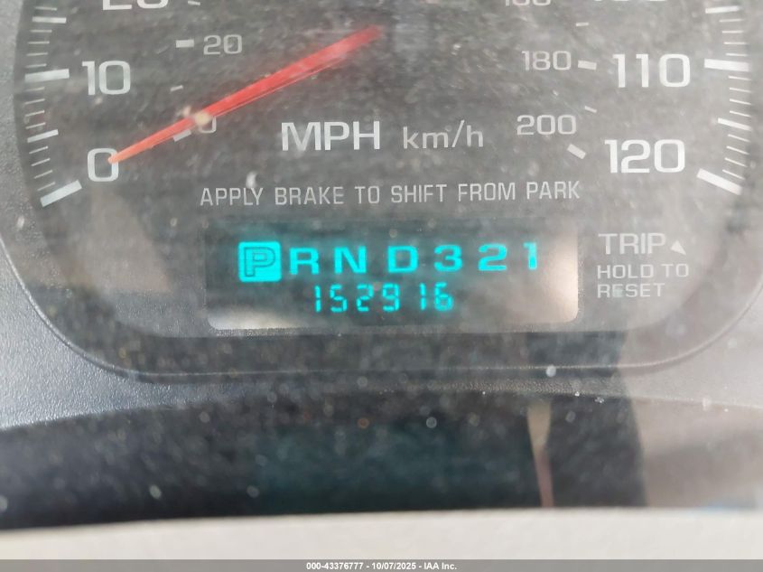 2003 Chevrolet Impala VIN: 2G1WF52E539442872 Lot: 43376777