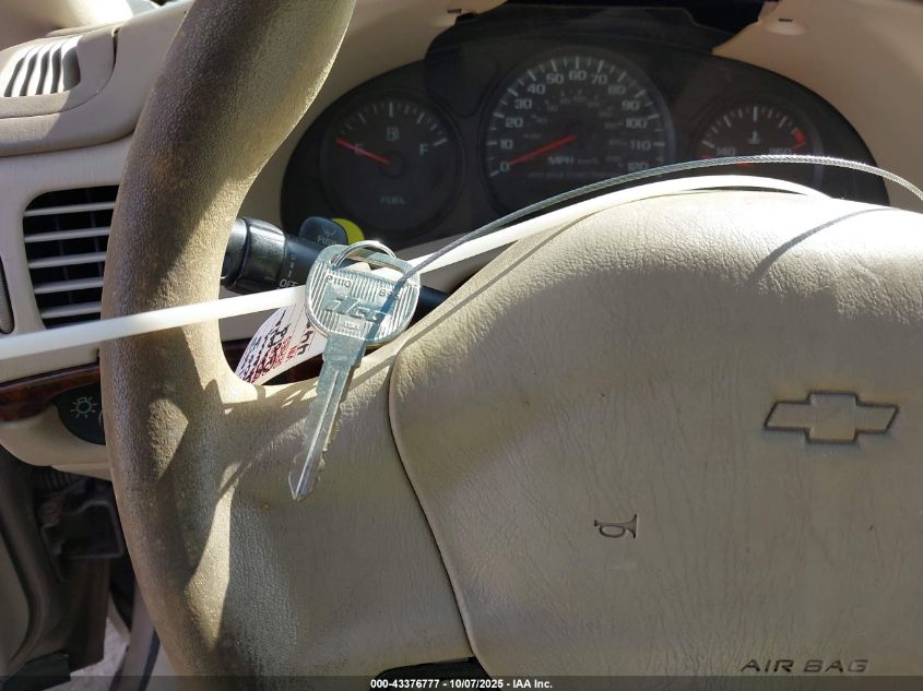 2003 Chevrolet Impala VIN: 2G1WF52E539442872 Lot: 43376777