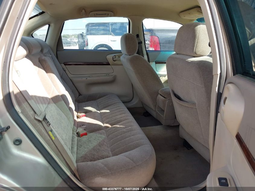 2003 Chevrolet Impala VIN: 2G1WF52E539442872 Lot: 43376777