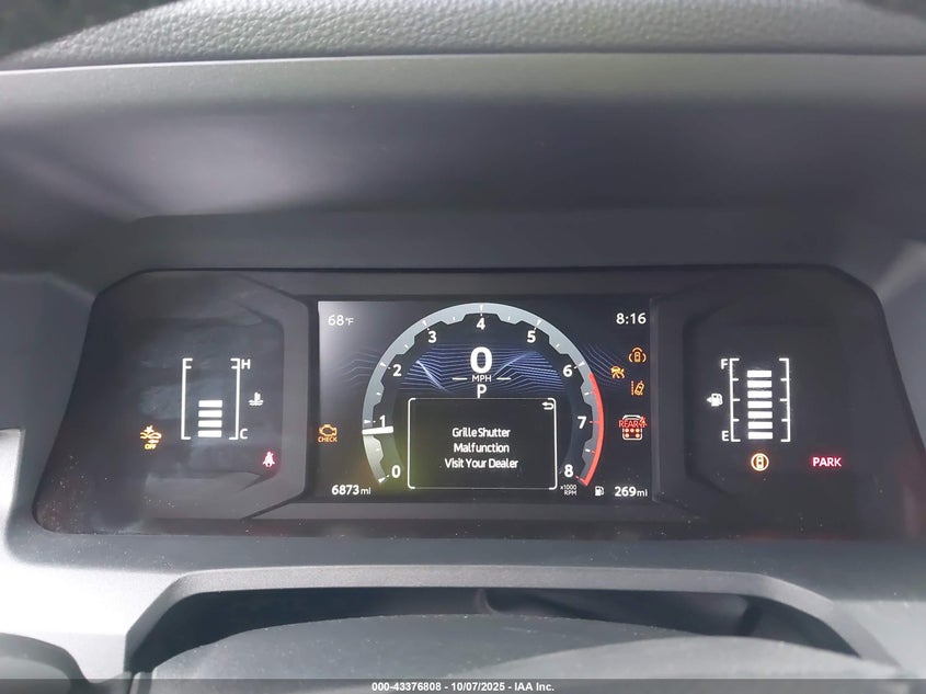 2025 TOYOTA 4RUNNER SR5 JTEVA5BR8S5031087