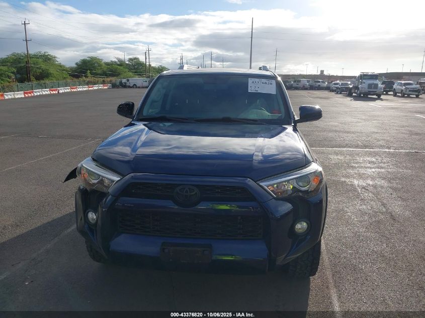 2016 Toyota 4Runner Sr5 VIN: JTEZU5JR5G5145243 Lot: 43376820