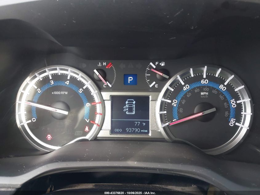 2016 Toyota 4Runner Sr5 VIN: JTEZU5JR5G5145243 Lot: 43376820