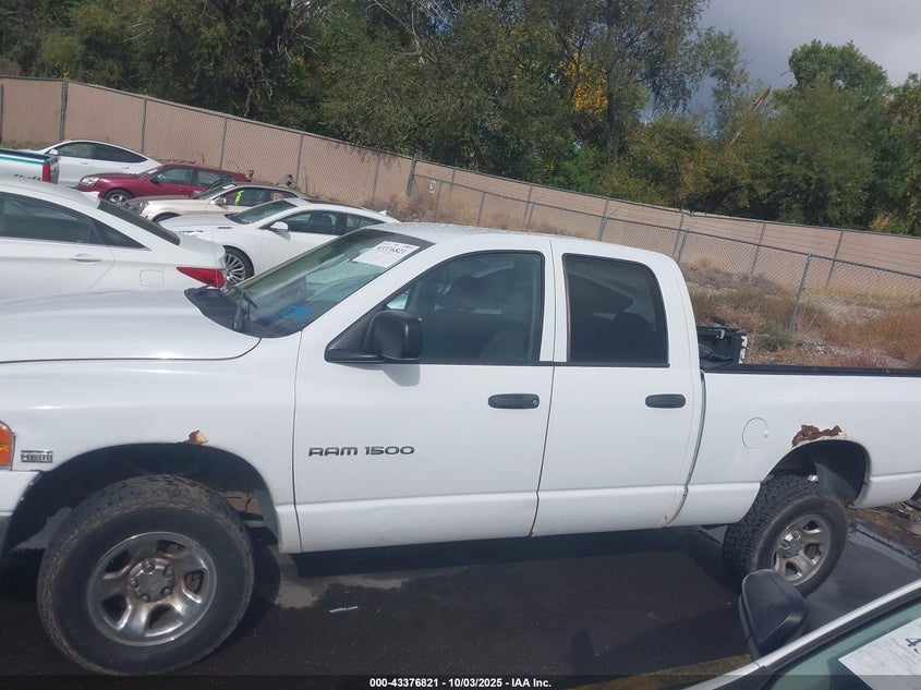 2005 Dodge Ram 1500 Slt/Laramie VIN: 1D7HU18D75S170751 Lot: 43376821