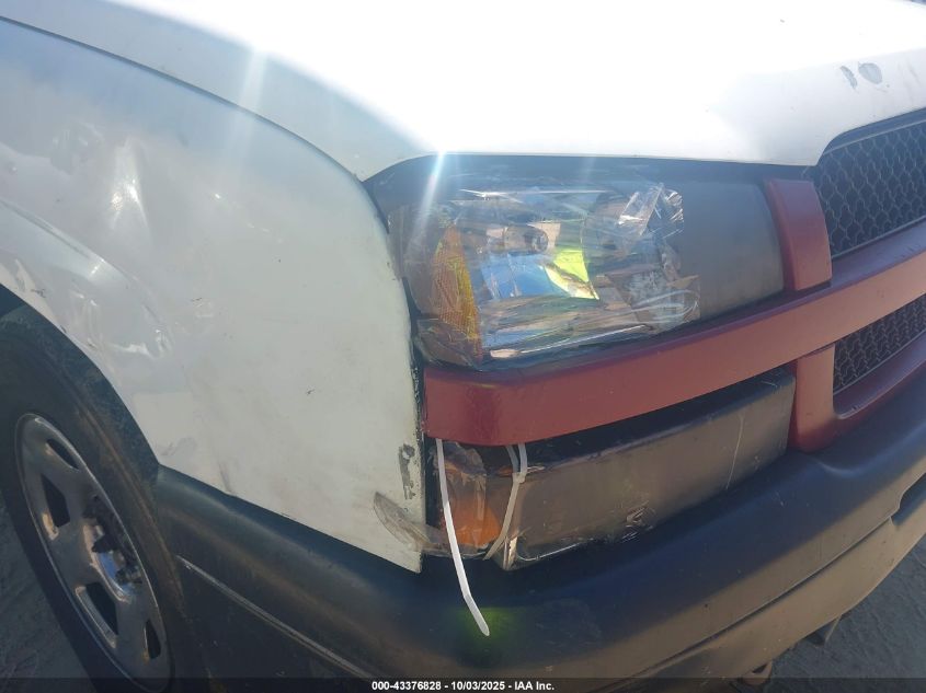 2005 Chevrolet Silverado 1500 Work Truck VIN: 2GCEC19V651338693 Lot: 43376828