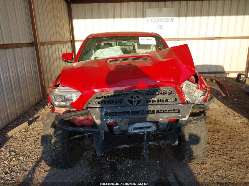 2017 Toyota Tacoma Trd Sport VIN: 5TFCZ5AN4HX097913 Lot: 43376846