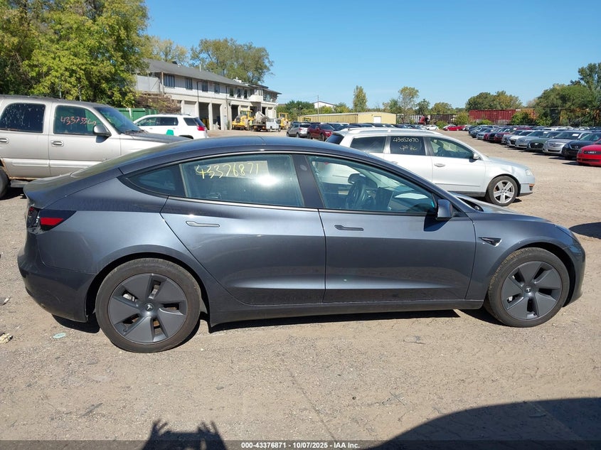 2023 Tesla Model 3 Long Range Dual Motor All-Wheel Drive VIN: 5YJ3E1EB3PF701531 Lot: 43376871