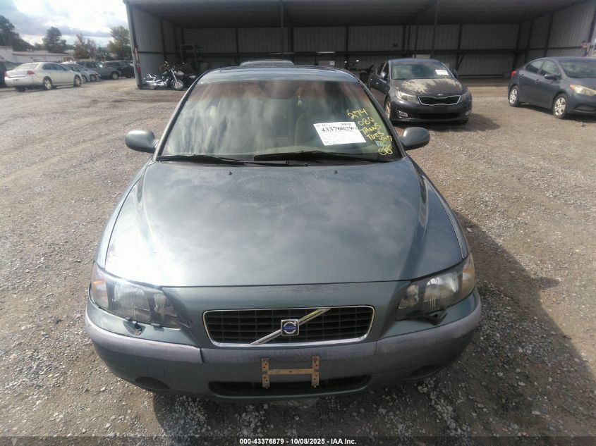 2003 Volvo S60 2.4 VIN: YV1RS61TX32274080 Lot: 43376879