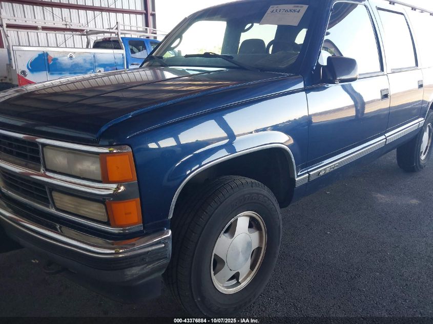 1998 Chevrolet Suburban 1500 VIN: 3GNFK16R1WG109367 Lot: 43376884