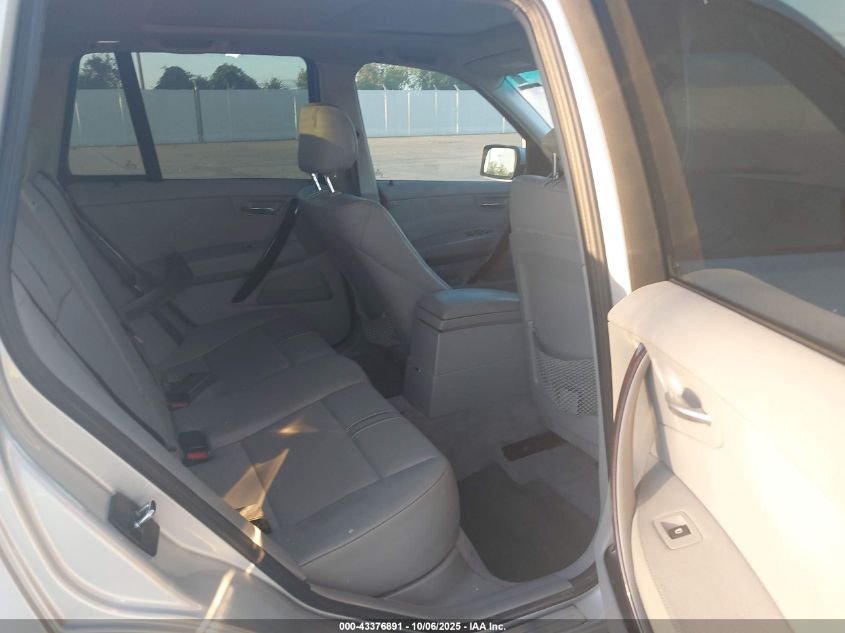 2007 BMW X3 3.0Si VIN: WBXPC93427WF22747 Lot: 43376891