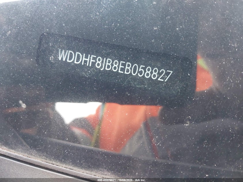 2014 MERCEDES-BENZ E 350 4MATIC WDDHF8JB8EB058827
