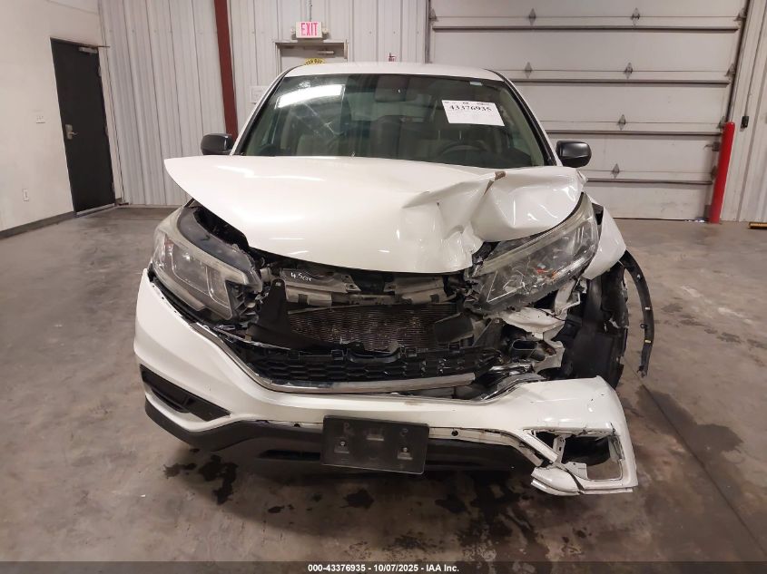 2016 Honda Cr-V Se VIN: 5J6RM4H43GL083968 Lot: 43376935