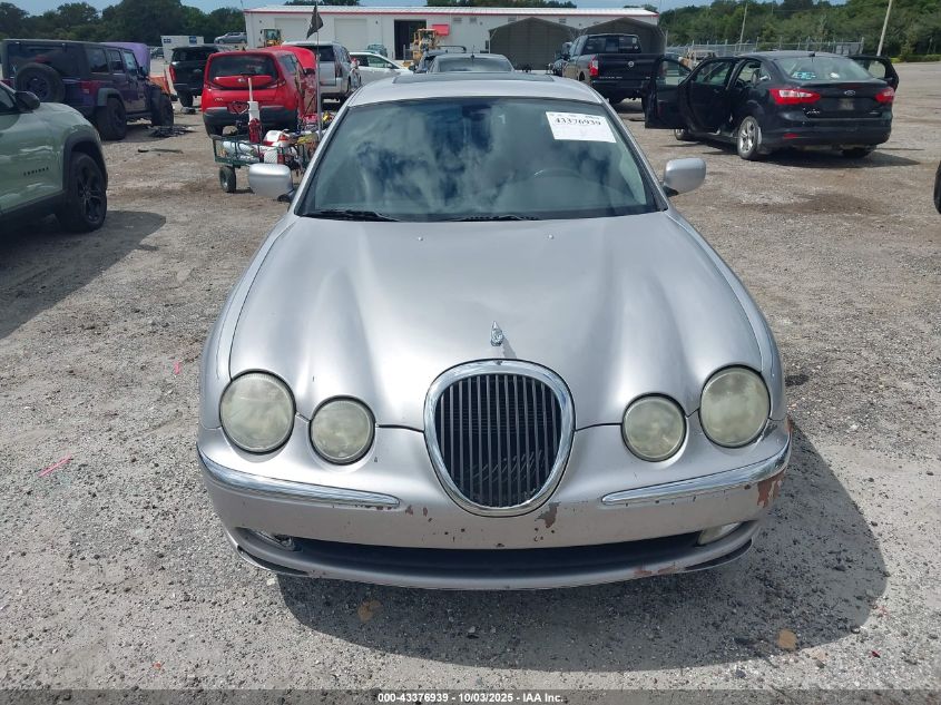 2002 Jaguar S-Type 3.0L V6 VIN: SAJDA03N92FM38815 Lot: 43376939