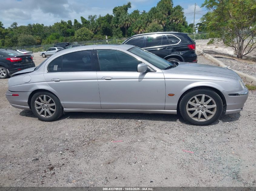 2002 Jaguar S-Type 3.0L V6 VIN: SAJDA03N92FM38815 Lot: 43376939