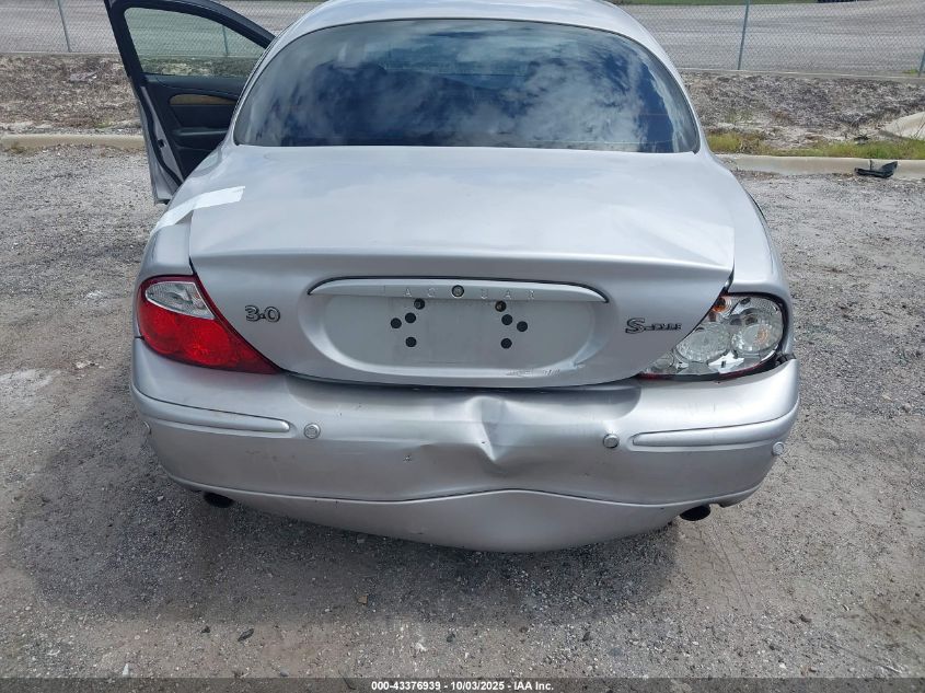 2002 Jaguar S-Type 3.0L V6 VIN: SAJDA03N92FM38815 Lot: 43376939