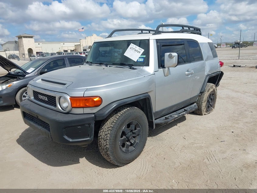 2008 Toyota Fj Cruiser silver other gasoline JTEBU11F08K034747 photo #3