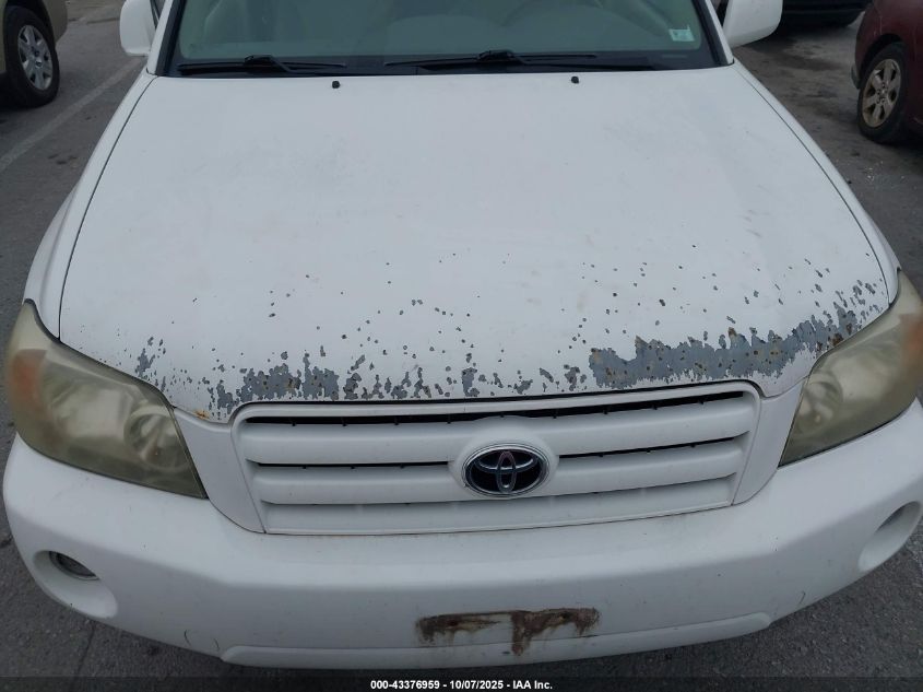 2004 Toyota Highlander Limited V6 VIN: JTEDP21A240021871 Lot: 43376959