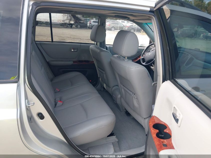 2005 Toyota Highlander Limited V6 VIN: JTEDP21A150085224 Lot: 43376964